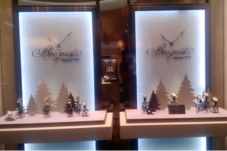 Breguet shop window design